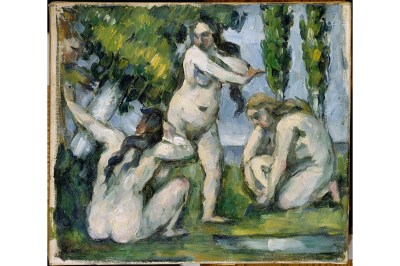 Paul Cézanne, Trois baigneuses, 1874-75