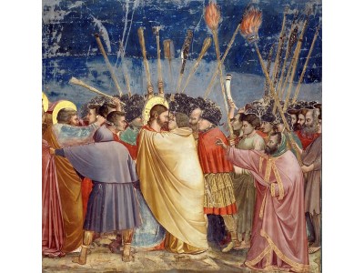 Giotto, The Arrest of Christ (Kiss of Judas), c. 1305