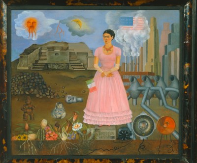 Frida Kahlo, Self-Portrait on the Borderline Between Mexico and the United States, 1932